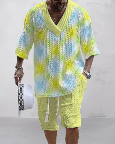 Conjunto Deportivo Hombre Verano Suelto - Short y Playera - Image 11