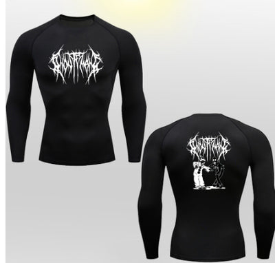 Playera Deportiva Elástica con Estampado 2D de Secado Rápido para Hombre - Image 20