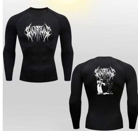 Playera Deportiva Elástica con Estampado 2D de Secado Rápido para Hombre - Image 20