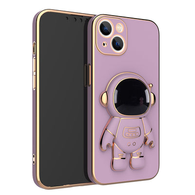 Funda Protectora con Lente de Película y Soporte Electropulido para Celular - Image 7