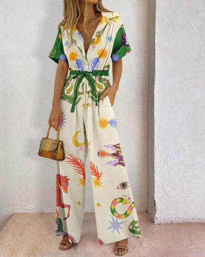 Pantalones Casuales de Talle Alto para Mujer - Image 3