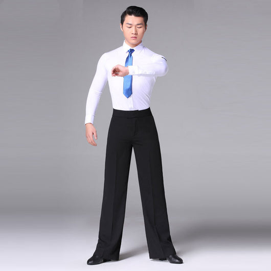 Pantalones de Baile Latino Moderno para Hombre - Image 4