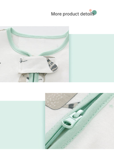 Pijama Respirable para Bebé con Saco de Dormir Antipatadas de Algodón - Image 8