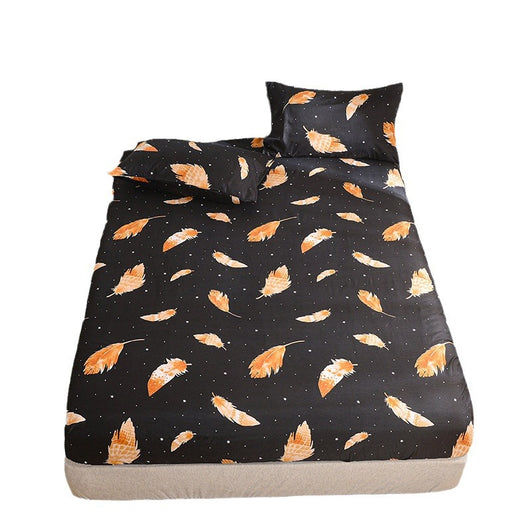 Juego de Sábana Ajustable y Funda de Almohada Estampada Suave - Image 6
