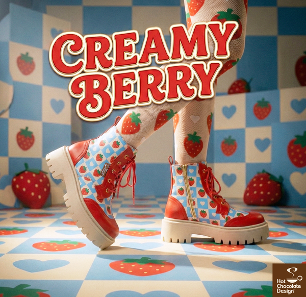 Creamy Berry Women's  Boots