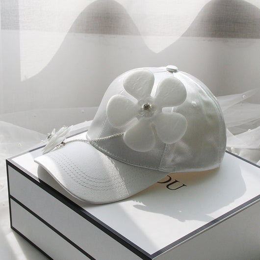Gorra de Pato Floral Elegante y Ligera - Image 7