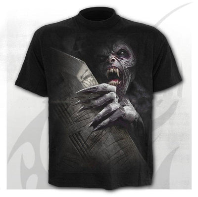 Camiseta Hombre Estampado Calavera Digital Cuello Redondo Manga Corta - Image 12