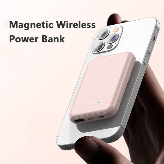 Powerbank Magnético de Carga Rápida 5000 mAh Portátil