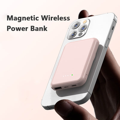 Powerbank Magnético de Carga Rápida 5000 mAh Portátil