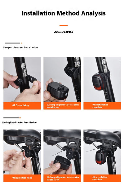 Luces Traseras Inteligentes con Detección de Frenado para Bicicleta - Image 16