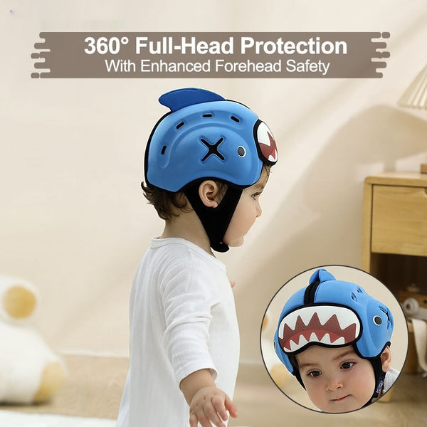 Casco Protector Infantil Ajustable Antigoipes y Anticaídas