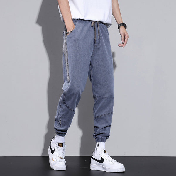 Jeans Hombre Primavera Corte Relajado Ajuste Cónico Stretch