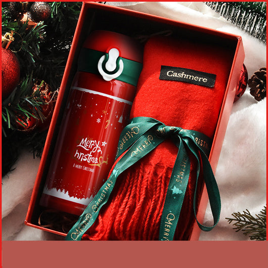 Set de Regalo Termo para Mujer con Caja Presentación Navideña - Image 8
