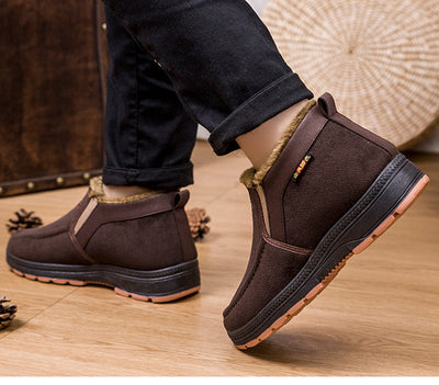 Zapatos de Invierno para Hombre con Forro Polar - Estilo Clásico Cómodo Antideslizante - Image 5