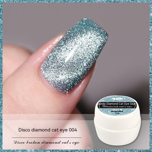 Esmalte de Uñas Gel Ojo de Gato Reflectante con Efecto Diamante - Image 6