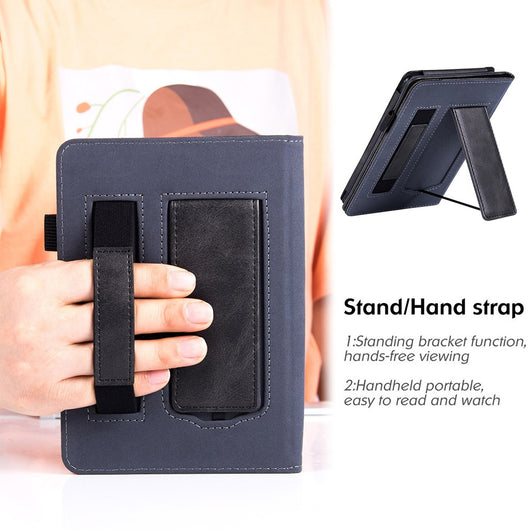 Funda de Cuero con Soporte de Muñeca para Kindle Paperwhite 11 - Image 66