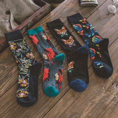 Calcetines Retro Británicos Premium - Caja de Regalo Creativa para Hombre - Image 28