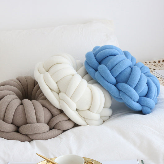 Almohada Anillo Donut para Selfies - Cojín Nudos Decorativo - Image 2