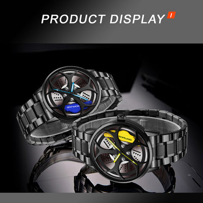 Reloj de Acero Inoxidable para Hombre con Esfera Luminosa - Image 40