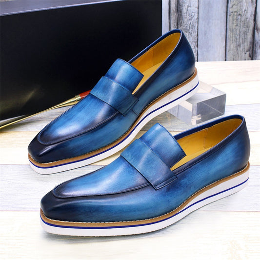 Zapatos Casuales de Cuero Artesanal para Hombre