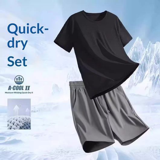 Conjunto Deportivo Transpirable para Hombre de Dos Piezas - Image 4