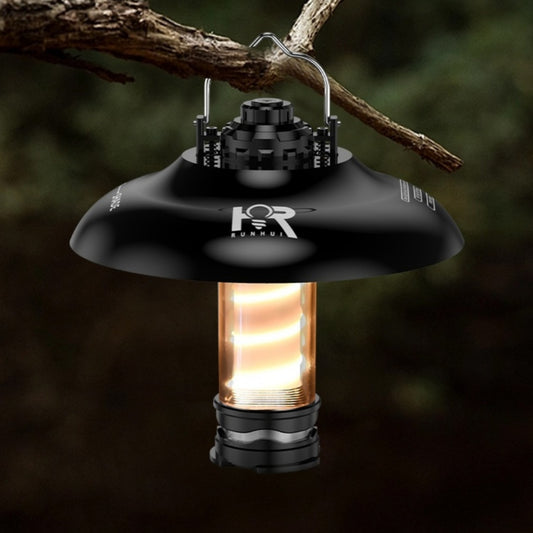 Linterna Táctica LED para Campamento con Luz Ambiental Ajustable