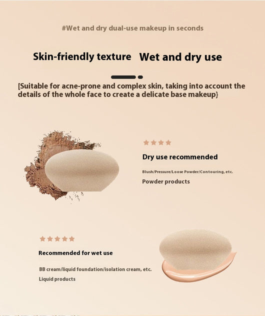Esponja Eléctrica para Base de Maquillaje - Húmeda y Seca Sin Manchas - Image 14