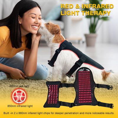 Manta Térmica de Luz Roja Infrarroja para Perros