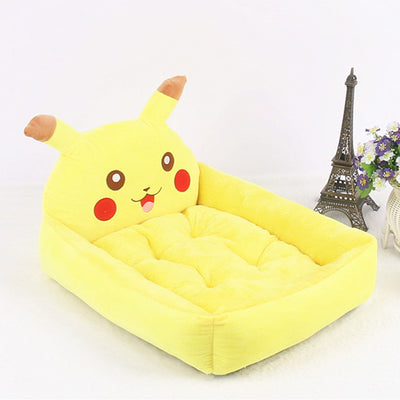 Cama Cálida para Mascotas Pequeños - Sofá Lavable con Diseño Infantil - Image 3