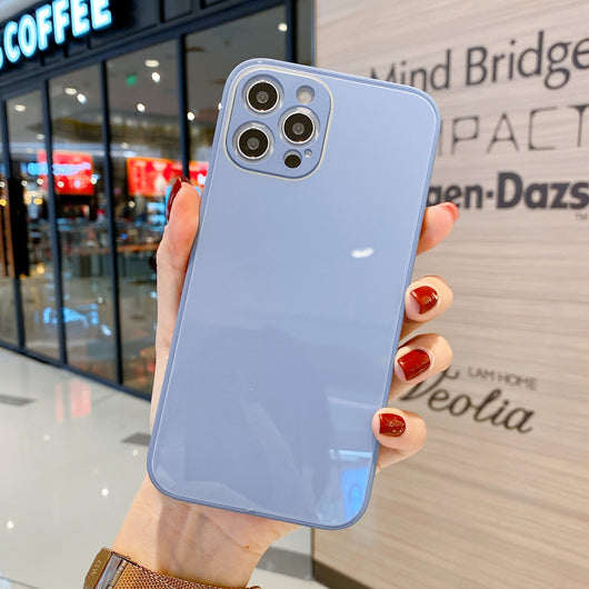 Funda Protectora de Vidrio Líquido con Bordes Rectos para Celular - Image 6