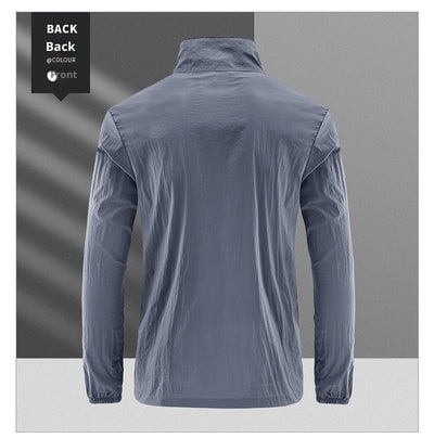 Ropa de Protección Solar Transpirable en Seda de Hielo para Hombre - Image 11