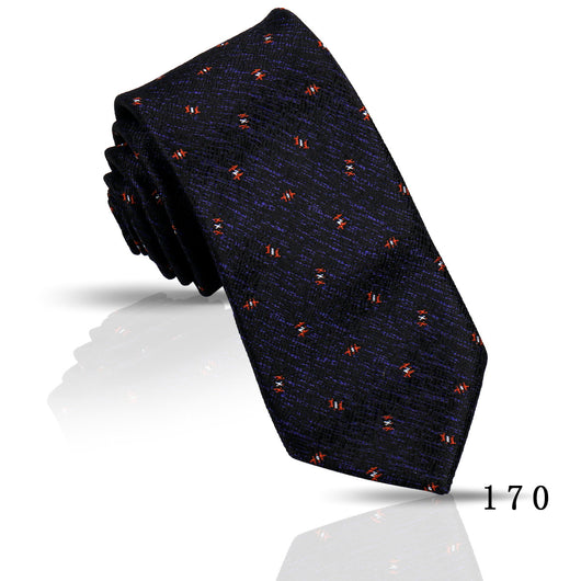 Corbata Casual Ejecutiva de Poliéster Jacquard para Hombre - Image 7