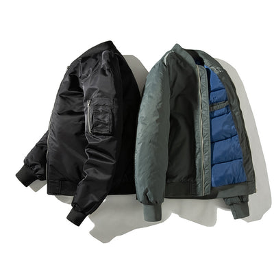 Chaqueta Piloto Militar para Hombre - Estilo Aviador Clásico - Image 3