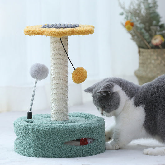 Árbol Rascador Multifuncional para Gatos con Juguete Interactivo - Image 6