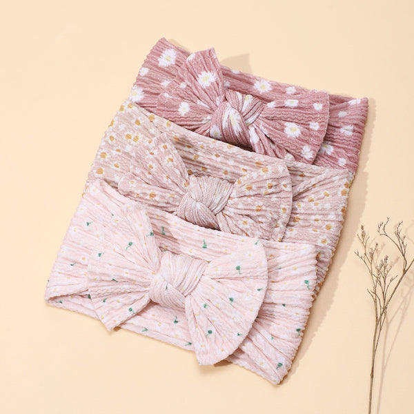 Moños Infantiles con Estampado Digital para Bebés