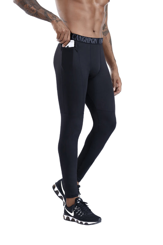 Pantalones Ajustados de Secado Rápido y Alta Elasticidad - Image 4