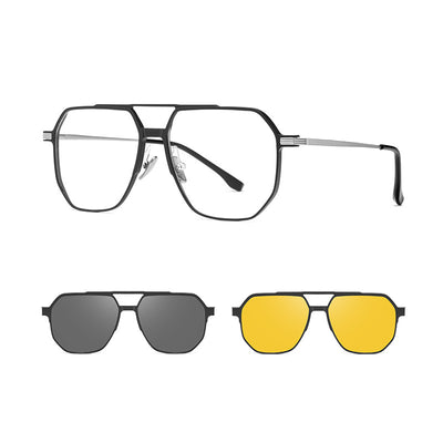 Gafas de Sol Polarizadas Marco Grande Aluminio-Magnesio - Image 4