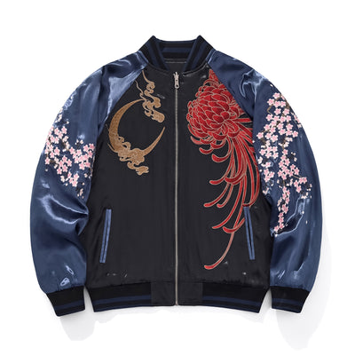 Chaqueta Beisbolera Kylin Beast Bordada - Estilo Clásico Reforzado