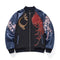Jaqueta Bomber Kylin Beast Bordada - Estilo Clássico Reforçado