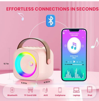 Micrófono Inalámbrico Portátil con Parlante Integrado para Karaoke - Image 11