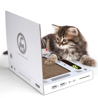 Rascador Interactivo para Gatos con Diseño de Consola de Videojuegos - Image 3
