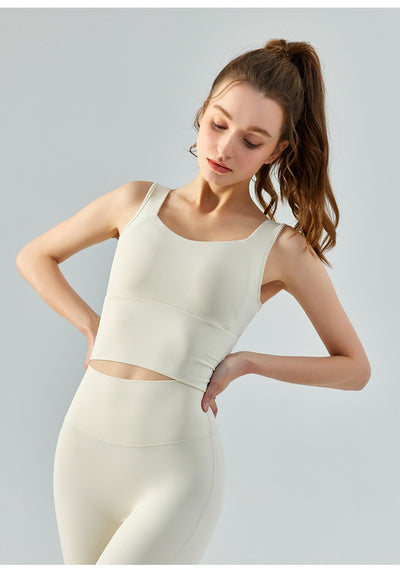 Sostén Deportivo Invisible Ajuste Medio con Tela Elástica Slim Fit - Image 19