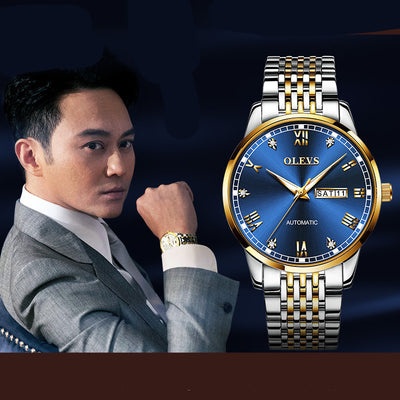 Reloj Automático Mecánico para Hombre Resistente al Agua - Image 10
