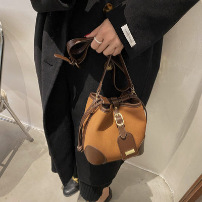 Bolso Bucket de Cuero PU Lujo para Mujer - Bolsa Mensajero Elegante - Image 7