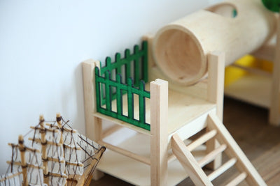 Castillo de Madera Premium para Hámster - Casa Juguete Lujo - Image 12