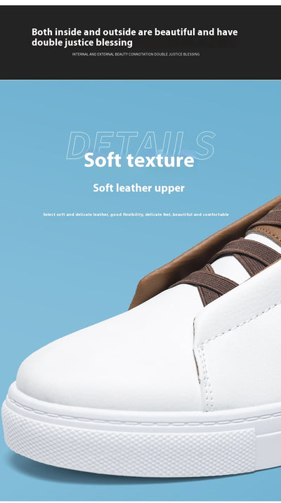 Tenis para Hombre de Color Sólido Cómodos y Antideslizantes - Image 27