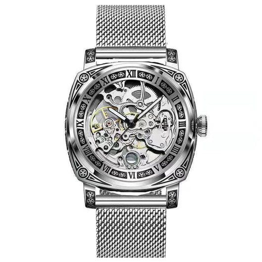 Reloj Mecánico Automático Vintage Hueco para Hombre - Image 5