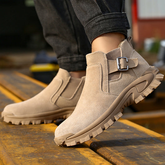 Botas de Seguridad de Cuero Genuino para Trabajo Profesional - Image 3