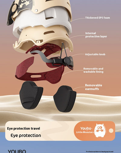 Casco Eléctrico para Motocicleta de Pareja - Protección Todo Clima - Image 26