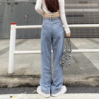 Jeans Rectos con Parche de Corazón Cepillado - Image 11